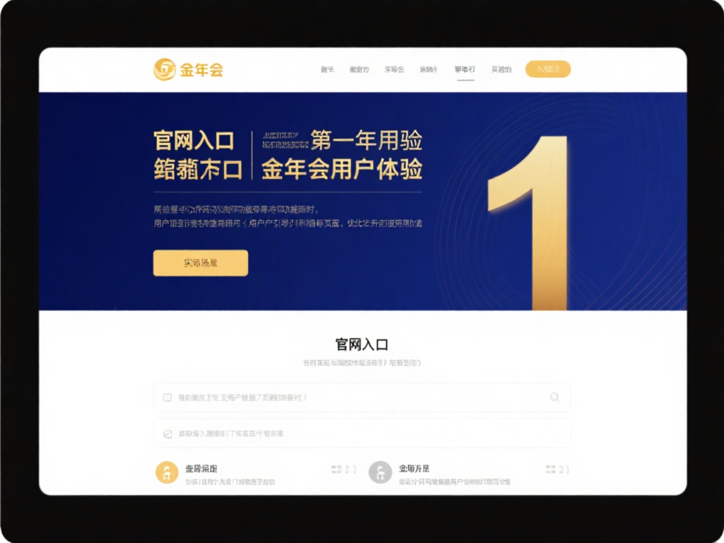 官网入口是用户体验的第一步，而金年会官方网站入口的