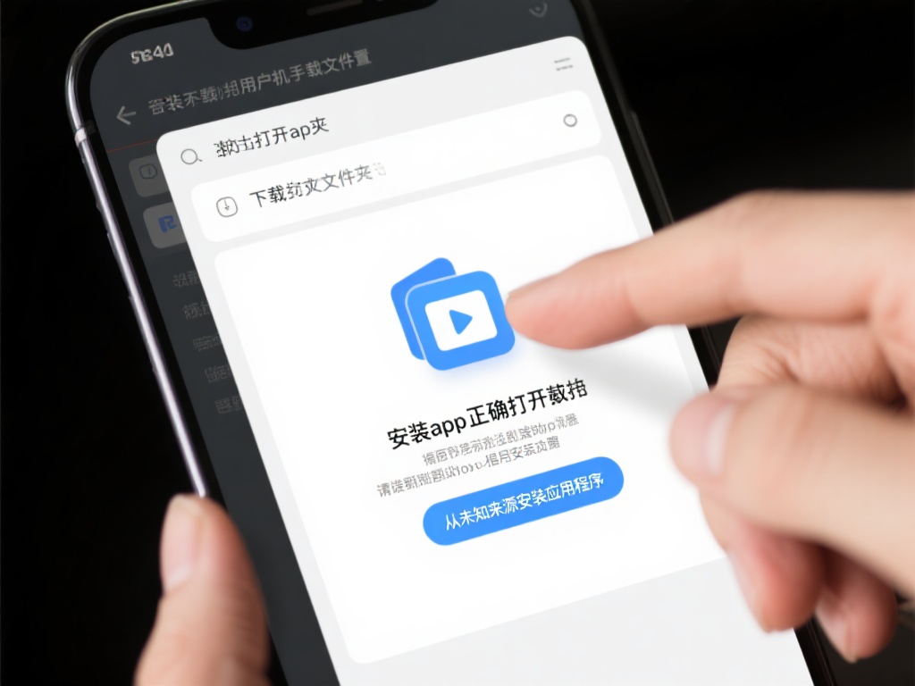 安装包的正确打开方式
下载完成后，用户需要找到设