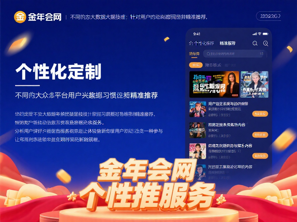 个性化推荐与精准服务
不同于大众化的娱乐平台，金